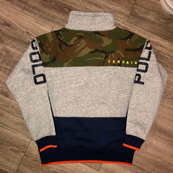 Ralph Lauren Polo Country Terrain Fleece Sweatshir - Picture 3 of 3